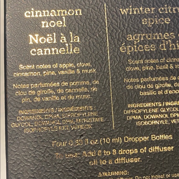 Fragrance Diffuser Oils Set of 4 - Picture 5 of 10